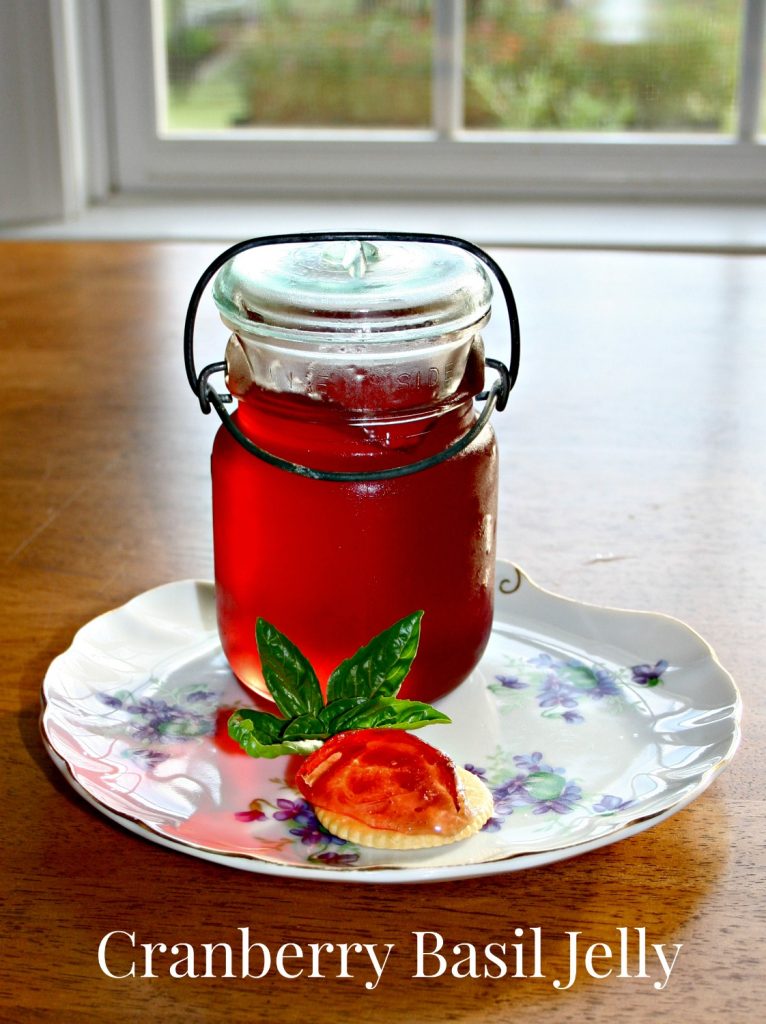 Cranberry Basil Jelly Recipe – Residence Backyard Pleasure